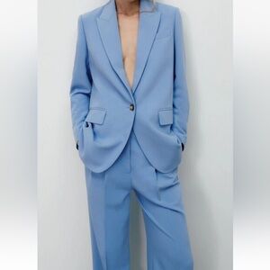 Zara blue suit